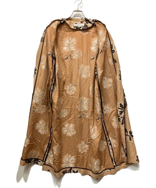 MURRAL（ミューラル）MURRAL (ミューラル) ガウンコート ベージュ サイズ:Fの古着・服飾アイテム