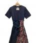 M.MUVEIL (ミュベール) 半袖ワンピース ネイビー サイズ:表記なし：3000円