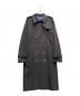 Aquascutum（アクアスキュータム）の古着「ウールトレンチコート」｜グレー