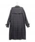 Aquascutum (アクアスキュータム) ウールトレンチコート グレー サイズ:8：16000円
