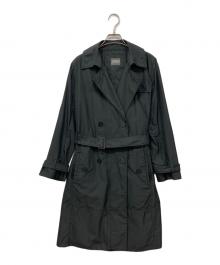 ARMANI COLLEZIONI（アルマーニ コレツィオーニ）の古着「トレンチコート」｜ブラック
