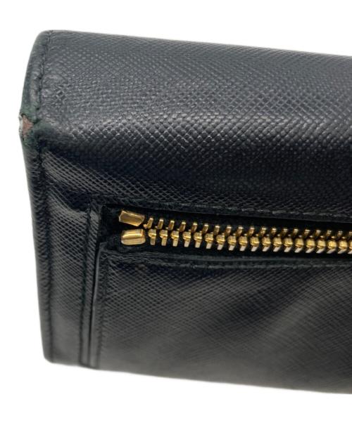 PRADA（プラダ）PRADA (プラダ) 長財布 ブラックの古着・服飾アイテム
