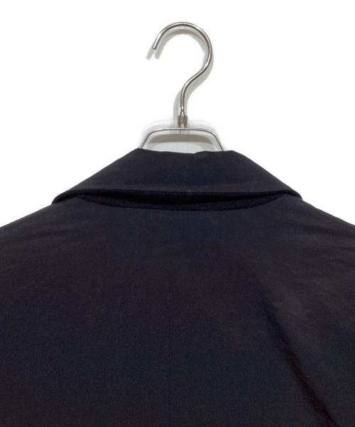 ATON（エイトン）ATON (エイトン) ASAKO NYLON PEAKED LAPEL COAT　CMAGIW0904 ブラック サイズ:06の古着・服飾アイテム