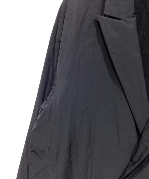ATON（エイトン）ATON (エイトン) ASAKO NYLON PEAKED LAPEL COAT　CMAGIW0904 ブラック サイズ:06の古着・服飾アイテム