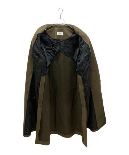 THE RERACS（ザ リラクス）THE RERACS (ザ リラクス) ピークドラペルチェスターコート カーキ サイズ:48の古着・服飾アイテム