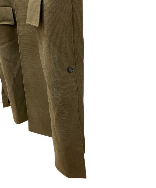 THE RERACS（ザ リラクス）THE RERACS (ザ リラクス) ピークドラペルチェスターコート カーキ サイズ:48の古着・服飾アイテム