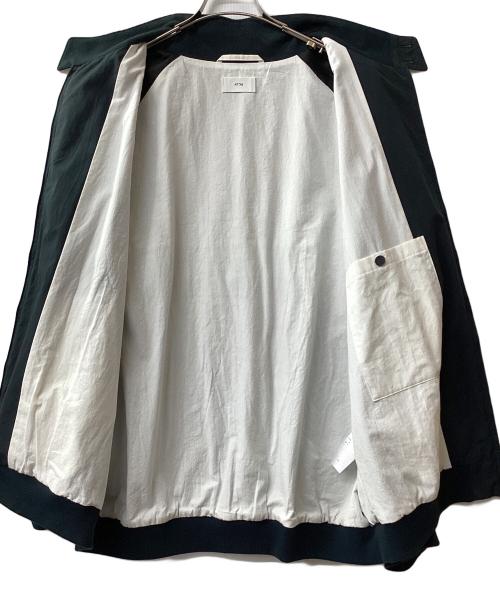 ATON（エイトン）ATON (エイトン) GIZA WEATHER HARRINGTON JACKET(ギザ ウェザー ハリントン ジャケット) ダークグリーン サイズ:06の古着・服飾アイテム