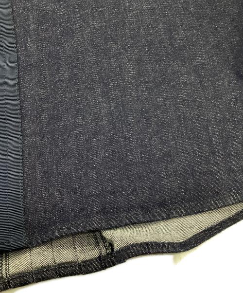 ELENDEEK（エレンディーク）ELENDEEK (エレンディーク) 2WAYタックブラウス インディゴ サイズ:Fの古着・服飾アイテム