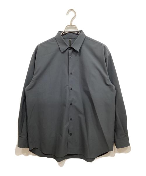 DESCENTE ALLTERRAIN I/O（デサントオルテラインアイオー）DESCENTE ALLTERRAIN I/O (デサントオルテラインアイオー) SOLOTEX L/S SHIRTS グレー サイズ:Lの古着・服飾アイテム