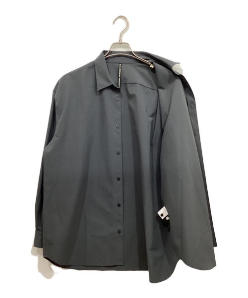DESCENTE ALLTERRAIN I/O（デサントオルテラインアイオー）DESCENTE ALLTERRAIN I/O (デサントオルテラインアイオー) SOLOTEX L/S SHIRTS グレー サイズ:Lの古着・服飾アイテム