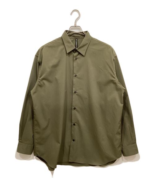 DESCENTE ALLTERRAIN I/O（デサントオルテラインアイオー）DESCENTE ALLTERRAIN I/O (デサントオルテラインアイオー) COOLING L/S SHIRTS オリーブ サイズ:Lの古着・服飾アイテム
