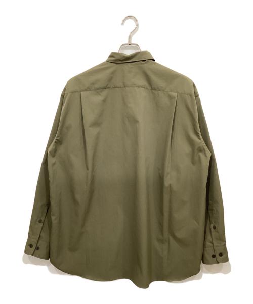 DESCENTE ALLTERRAIN I/O（デサントオルテラインアイオー）DESCENTE ALLTERRAIN I/O (デサントオルテラインアイオー) COOLING L/S SHIRTS オリーブ サイズ:Lの古着・服飾アイテム