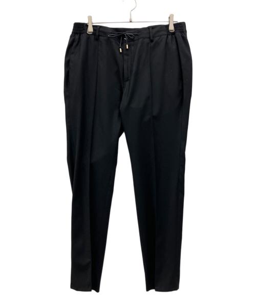 giab's ARCHIVIO（ジャブス アルキヴィオ）giab's ARCHIVIO (ジャブス アルキヴィオ) MASACCIO GOLD  ジャージーパンツ ブラック サイズ:50の古着・服飾アイテム