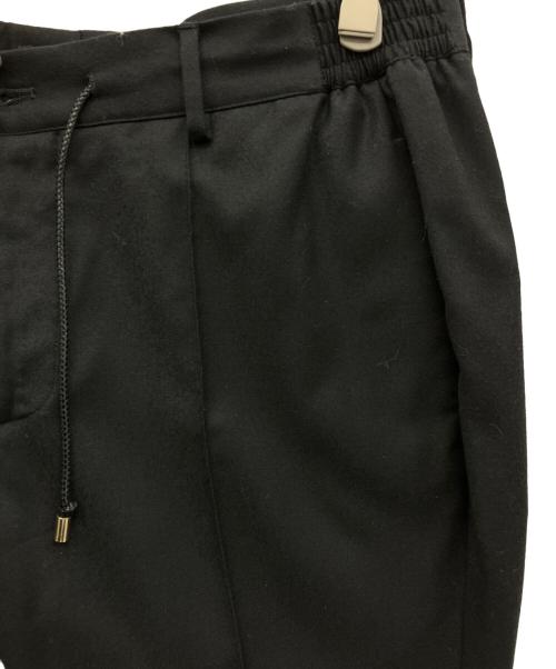 giab's ARCHIVIO（ジャブス アルキヴィオ）giab's ARCHIVIO (ジャブス アルキヴィオ) MASACCIO GOLD  ジャージーパンツ ブラック サイズ:50の古着・服飾アイテム