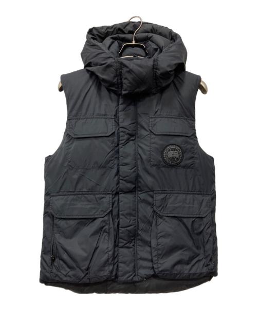CANADA GOOSE BLACK LABEL（カナダグース ブラックレーベル）CANADA GOOSE BLACK LABEL (カナダグース ブラックレーベル) ALBERTA ダウンベスト ブラック サイズ:Sの古着・服飾アイテム
