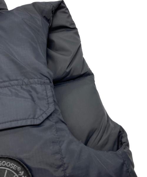 CANADA GOOSE BLACK LABEL（カナダグース ブラックレーベル）CANADA GOOSE BLACK LABEL (カナダグース ブラックレーベル) ALBERTA ダウンベスト ブラック サイズ:Sの古着・服飾アイテム
