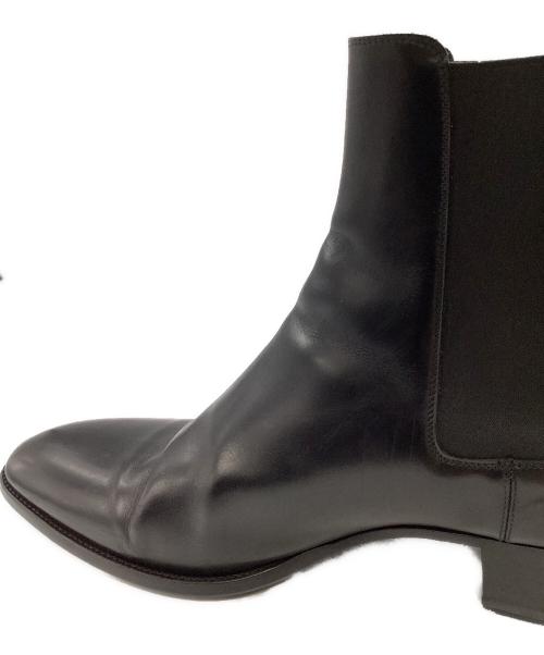 Saint Laurent Paris（サンローランパリ）Saint Laurent Paris (サンローランパリ) サイドゴアブーツ　WYATT CHELSEA BOOT ブラック サイズ:43　1/2の古着・服飾アイテム
