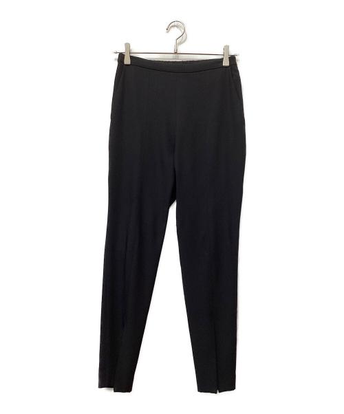 LE PHIL（ル フィル）LE PHIL (ル フィル) フロントスリットパンツ ブラック サイズ:不明の古着・服飾アイテム