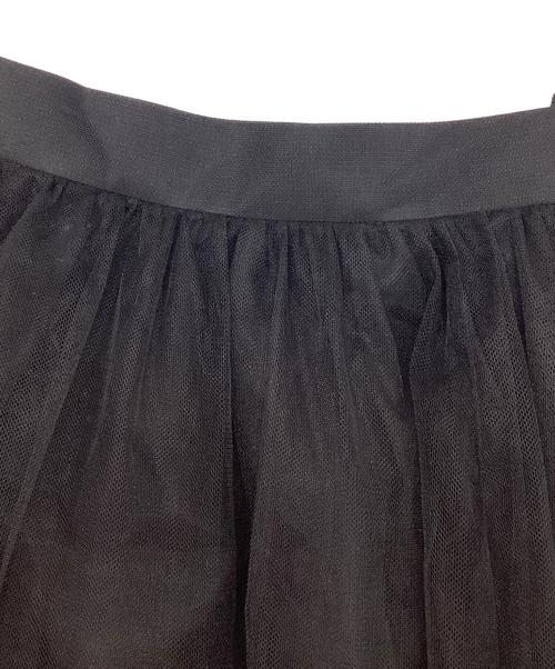 ELENDEEK（エレンディーク）ELENDEEK (エレンディーク) チュールレイヤードスカート ブラック サイズ:1の古着・服飾アイテム