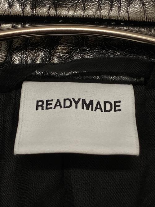 READYMADE（レディメイド）READYMADE (レディメイド) Leather Jacket ブラック サイズ:1の古着・服飾アイテム