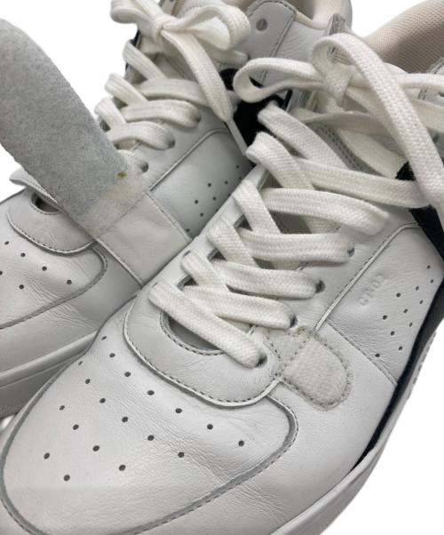 CELINE（セリーヌ）CELINE (セリーヌ) ベルクロストラップ ミッドスニーカー ホワイト×ブラック サイズ:39の古着・服飾アイテム