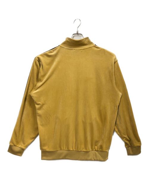 adidas（アディダス）adidas (アディダス) BEAMS (ビームス) ベッケンバウアーベロアトラックジャケット ゴールドベージュ サイズ:Mの古着・服飾アイテム