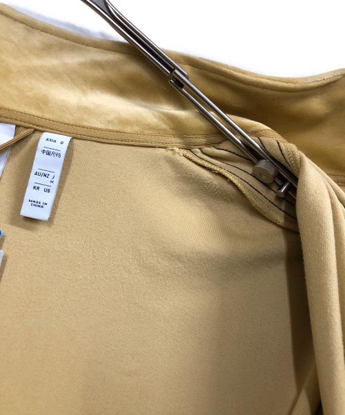 adidas（アディダス）adidas (アディダス) BEAMS (ビームス) ベッケンバウアーベロアトラックジャケット ゴールドベージュ サイズ:Mの古着・服飾アイテム