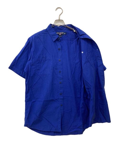 POLO SPORT（ポロスポーツ）POLO SPORT (ポロスポーツ) 半袖シャツ ブルー サイズ:Lの古着・服飾アイテム