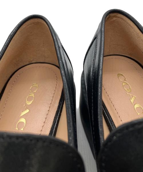 COACH（コーチ）COACH (コーチ) リア ローファー ブラック サイズ:24の古着・服飾アイテム