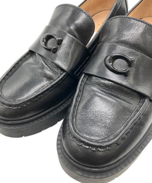 COACH（コーチ）COACH (コーチ) リア ローファー ブラック サイズ:24の古着・服飾アイテム