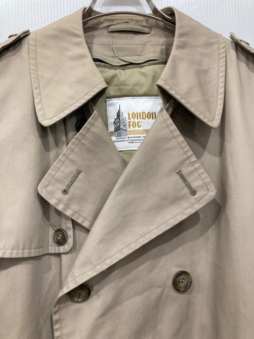 london fog（ロンドンフォグ）LONDON FOG (ロンドンフォグ) ライナー付トレンチコート ベージュ サイズ:40の古着・服飾アイテム