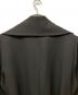 中古・古着 AMERI (アメリ) BIG COLLAR TUCK SHOULDER COAT チャコールグレー サイズ:M：4500円