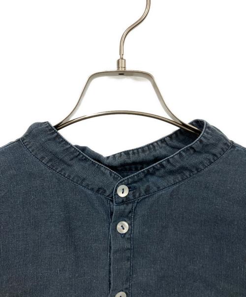 MITTAN（ミッタン）MITTAN (ミッタン) ヘンプシャツ ネイビー サイズ:SIZE 3の古着・服飾アイテム