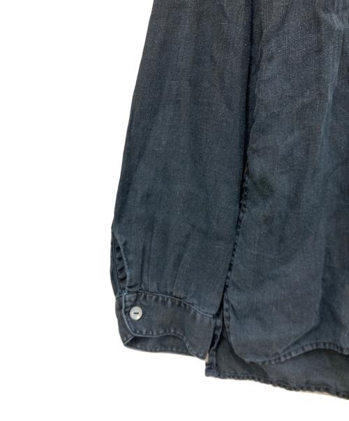 MITTAN（ミッタン）MITTAN (ミッタン) ヘンプシャツ ネイビー サイズ:SIZE 3の古着・服飾アイテム