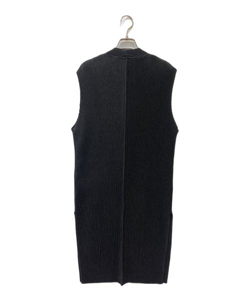 SPECCHIO（スペッチオ）SPECCHIO (スペッチオ) シャトルプリーツ 2wayワンピースベスト ブラック サイズ:40の古着・服飾アイテム