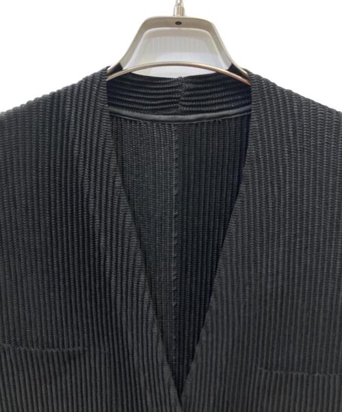 SPECCHIO（スペッチオ）SPECCHIO (スペッチオ) シャトルプリーツ 2wayワンピースベスト ブラック サイズ:40の古着・服飾アイテム