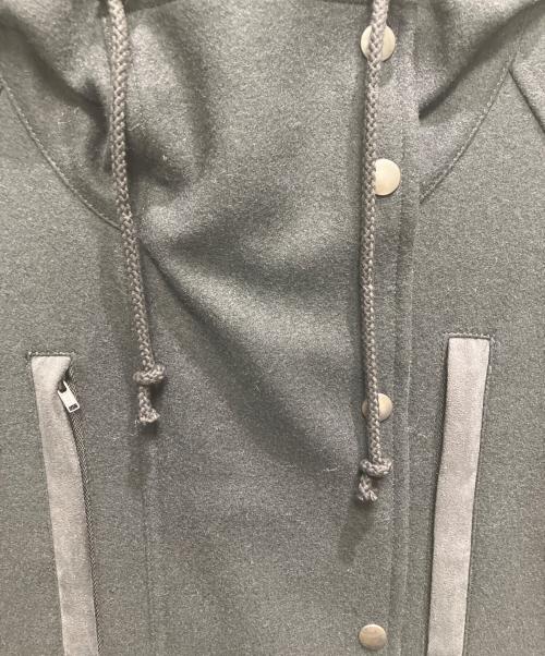 MEYAME（メヤメ）MEYAME (メヤメ) MANY POCKETS PARKA ブラック サイズ:FREEの古着・服飾アイテム