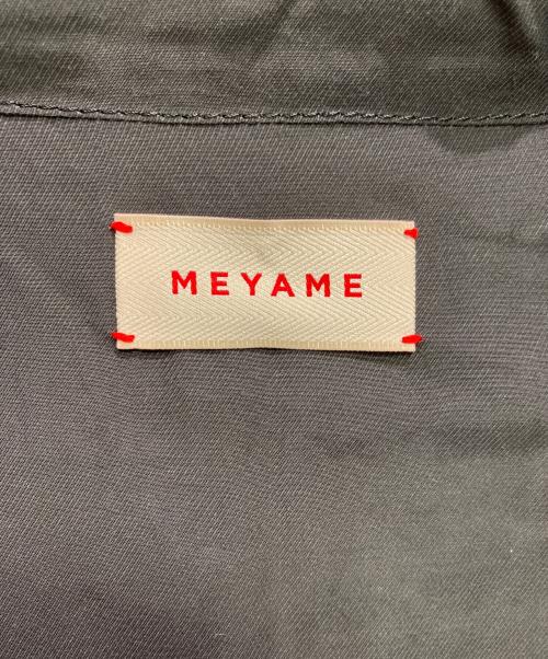 MEYAME（メヤメ）MEYAME (メヤメ) MANY POCKETS PARKA ブラック サイズ:FREEの古着・服飾アイテム