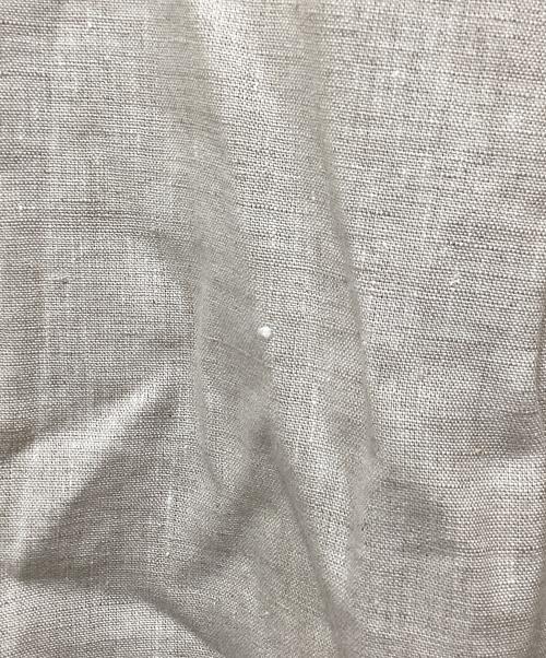 LE GLAZIK（ル グラジック）LE GLAZIK (ル グラジック) 50sリネンクロスノーカラージャケット ベージュ サイズ:36の古着・服飾アイテム
