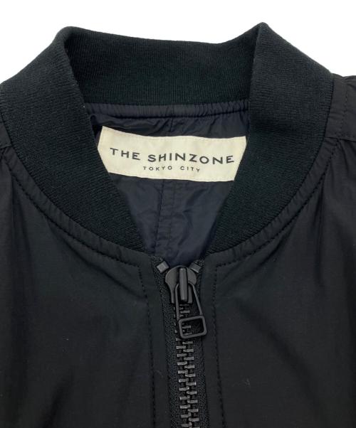 THE SHINZONE（ザ シンゾーン）THE SHINZONE (ザ シンゾーン) フレアフライトジャケット ブラック サイズ:34の古着・服飾アイテム