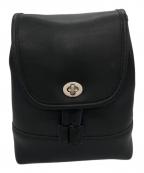 COACHコーチ）の古着「ミニリュック」｜ブラック