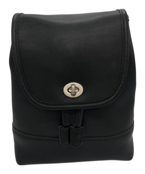 COACH（コーチ）COACH (コーチ) ミニリュック ブラックの古着・服飾アイテム