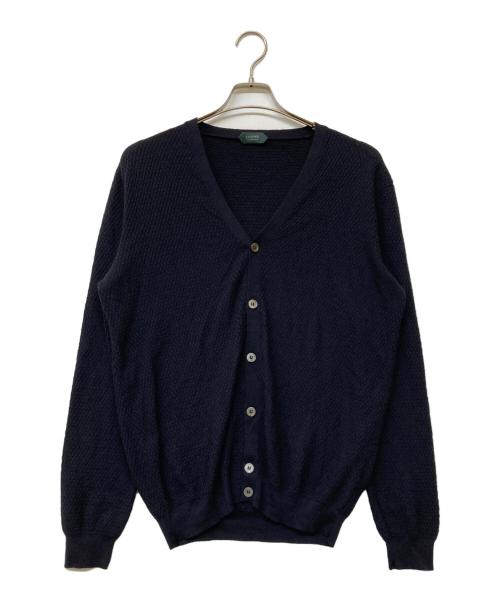 Zanone（ザノーネ）Zanone (ザノーネ) flexwool ニットカーディガン ネイビー サイズ:46の古着・服飾アイテム