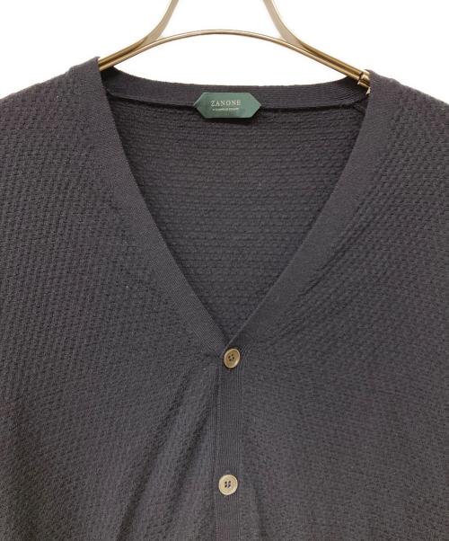 Zanone（ザノーネ）Zanone (ザノーネ) flexwool ニットカーディガン ネイビー サイズ:46の古着・服飾アイテム