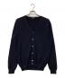 Zanone（ザノーネ）の古着「flexwool ニットカーディガン」｜ネイビー