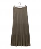 1er Arrondissementプルミエ アロンディスモン）の古着「キュプラフィブリルマーメイドスカート」｜ベージュ