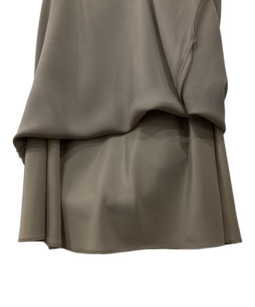 1er Arrondissement（プルミエ アロンディスモン）1er Arrondissement (プルミエ アロンディスモン) キュプラフィブリルマーメイドスカート ベージュ サイズ:38の古着・服飾アイテム