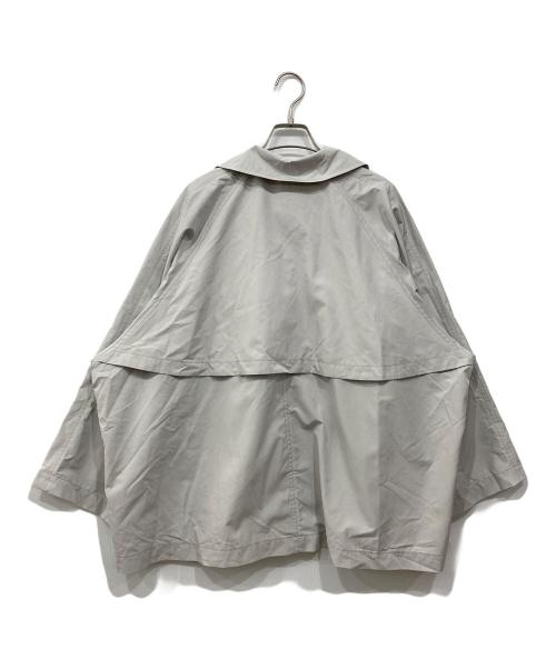 IENA（イエナ）IENA (イエナ) PE/ポプリンオーバーショートコート ライトグレー サイズ:36 未使用品の古着・服飾アイテム