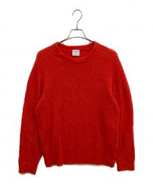 FEDELI×TOMORROW LAND（フェデーリ×トゥモローランド）の古着「クルーネックニット」｜レッド