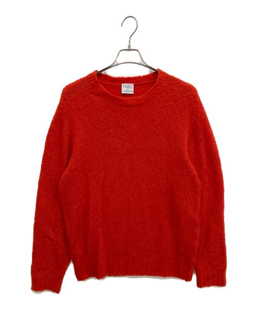FEDELI（フェデーリ）FEDELI (フェデーリ) TOMORROW LAND (トゥモローランド) クルーネックニット レッド サイズ:Ｍの古着・服飾アイテム